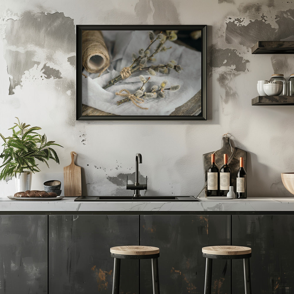 Plakat - White Flowers 22 - Admen.dk