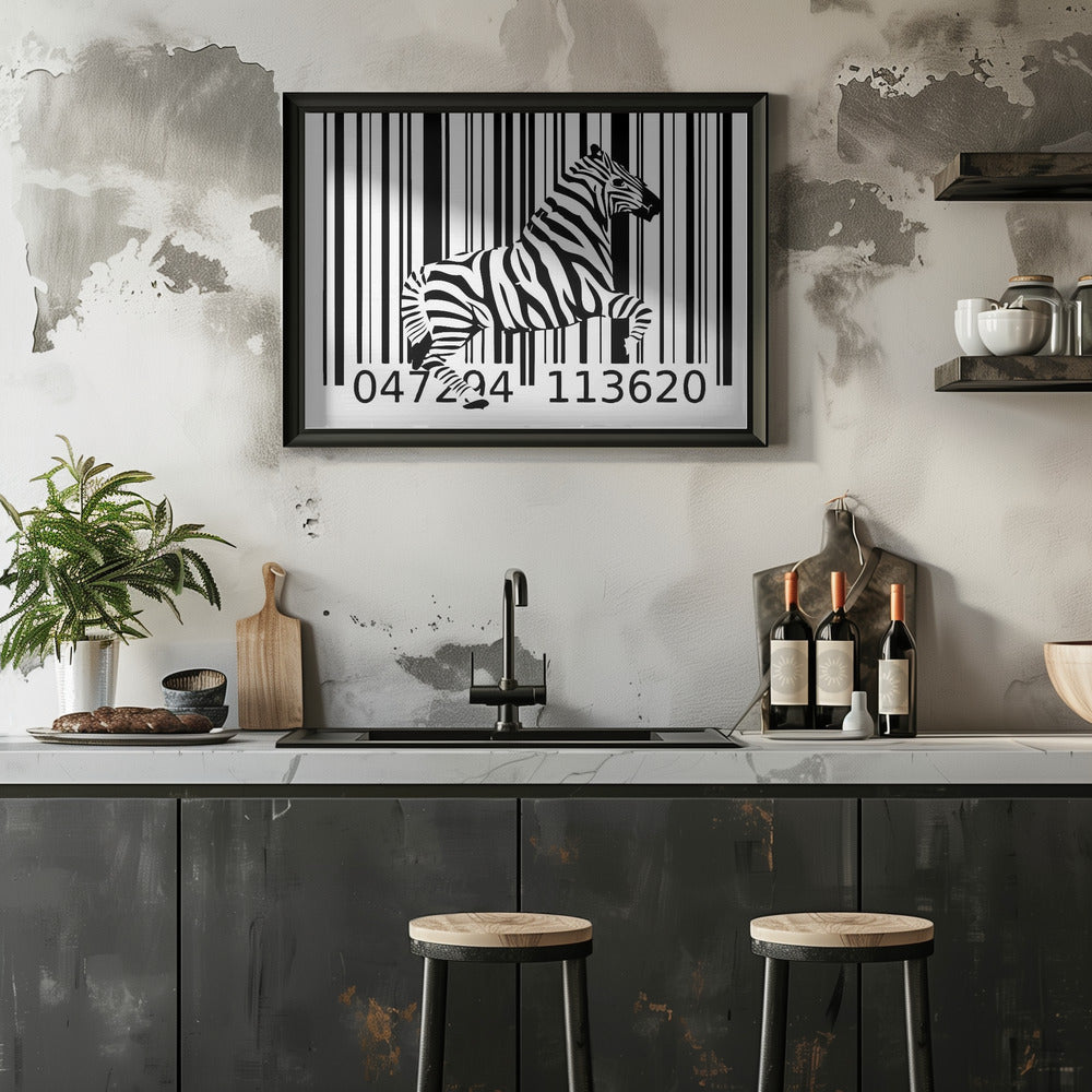 Plakat - Zebra 7