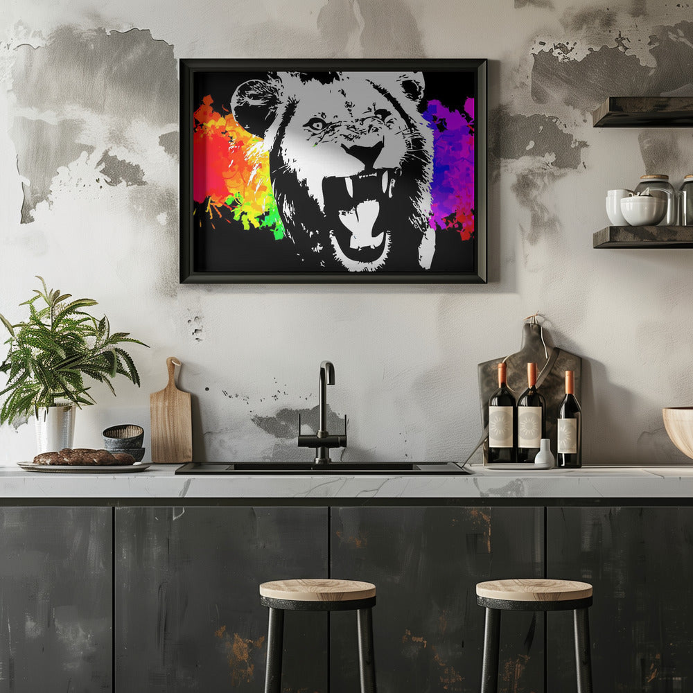 Plakat - Lion 90s 18
