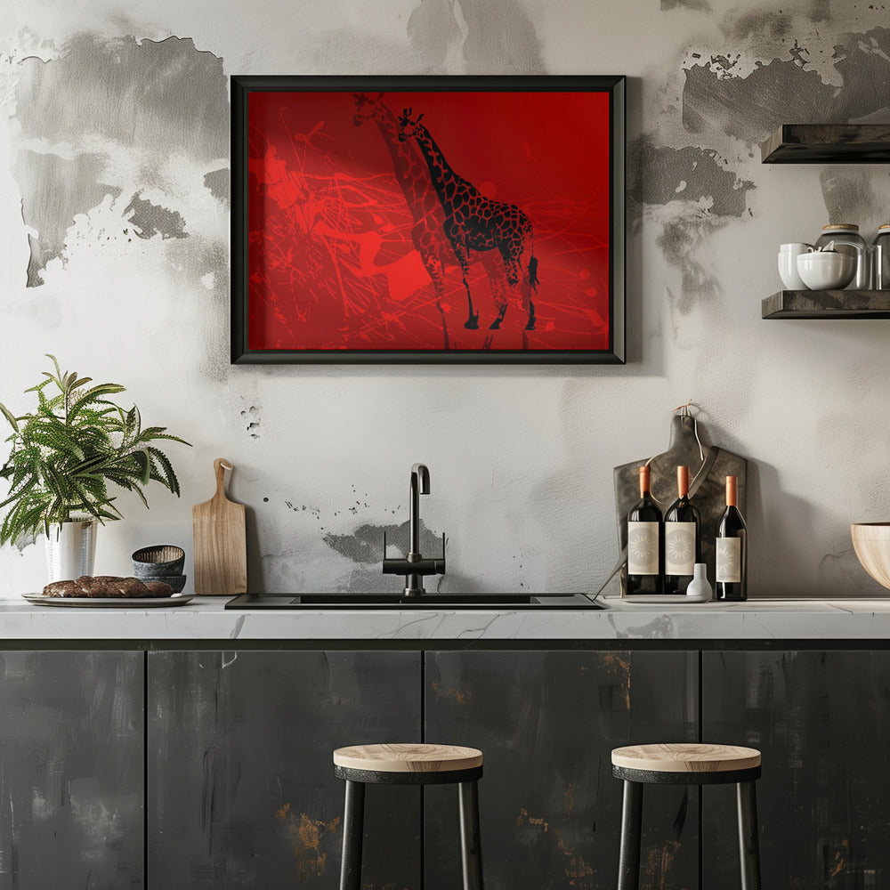 Plakat - Giraffe 90s 29