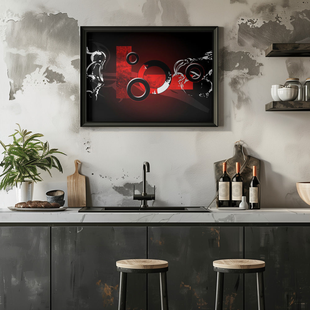 Plakat - Abstract 90s 45