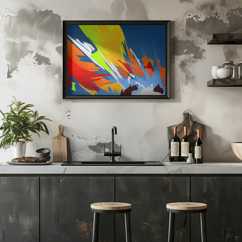 Plakat - Abstract 90s 61
