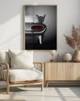 Plakat - American classic car Parisienne 1959 - Admen.dk