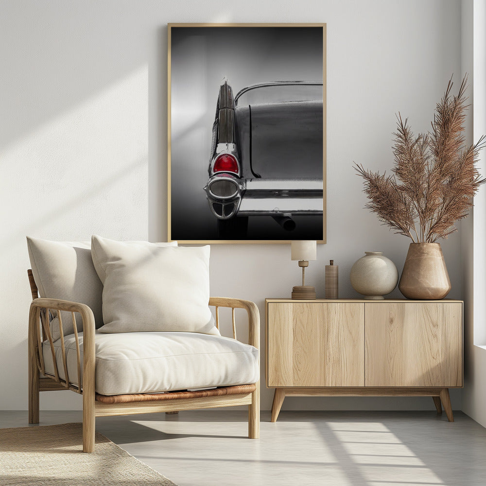 Plakat - US classic car 1957 Bel Air - Admen.dk