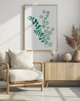 Poster - Two eucalyptus branches