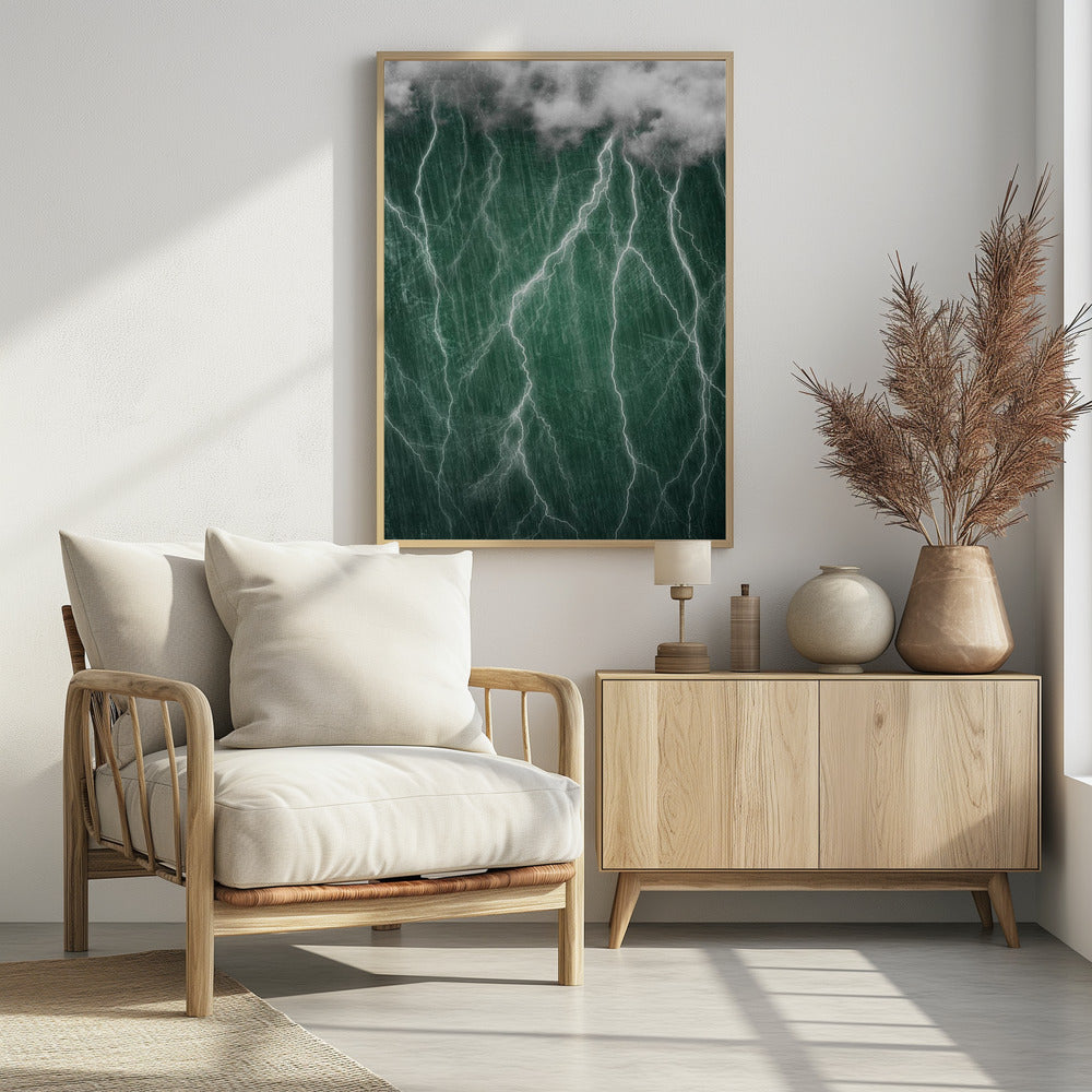 Plakat - The Emerald Thunderstorm No2