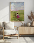 Poster - Girl in a meadow