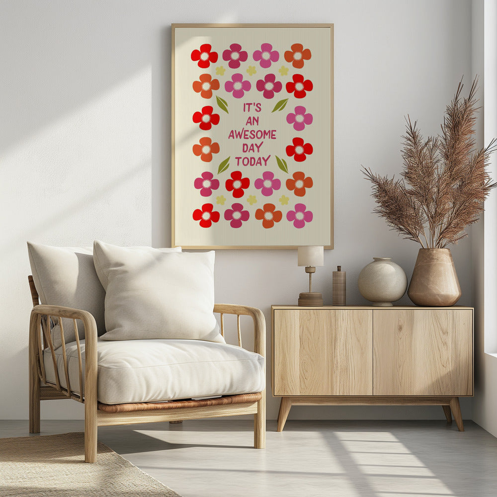 Poster - Awesome flowers