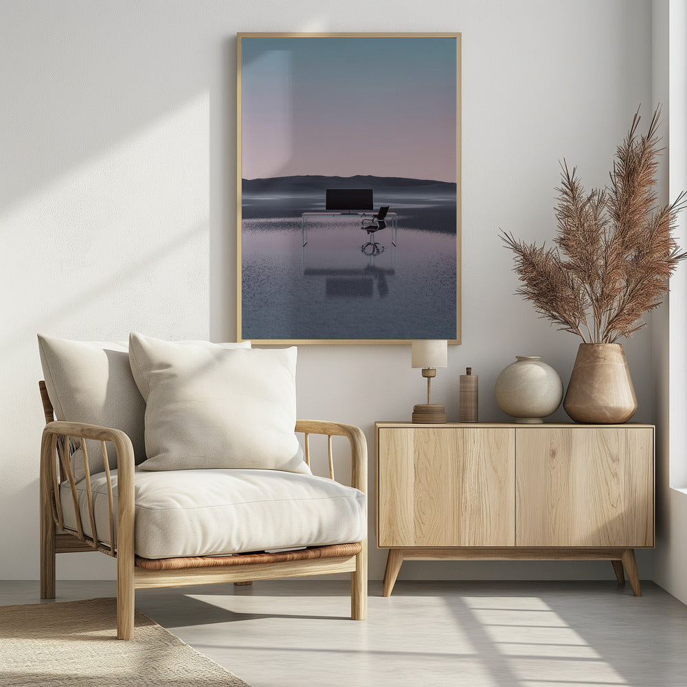 Plakat - Surreal Office - Admen.dk