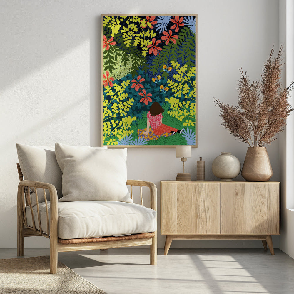 Plakat - Picknic in the forest - Admen.dk