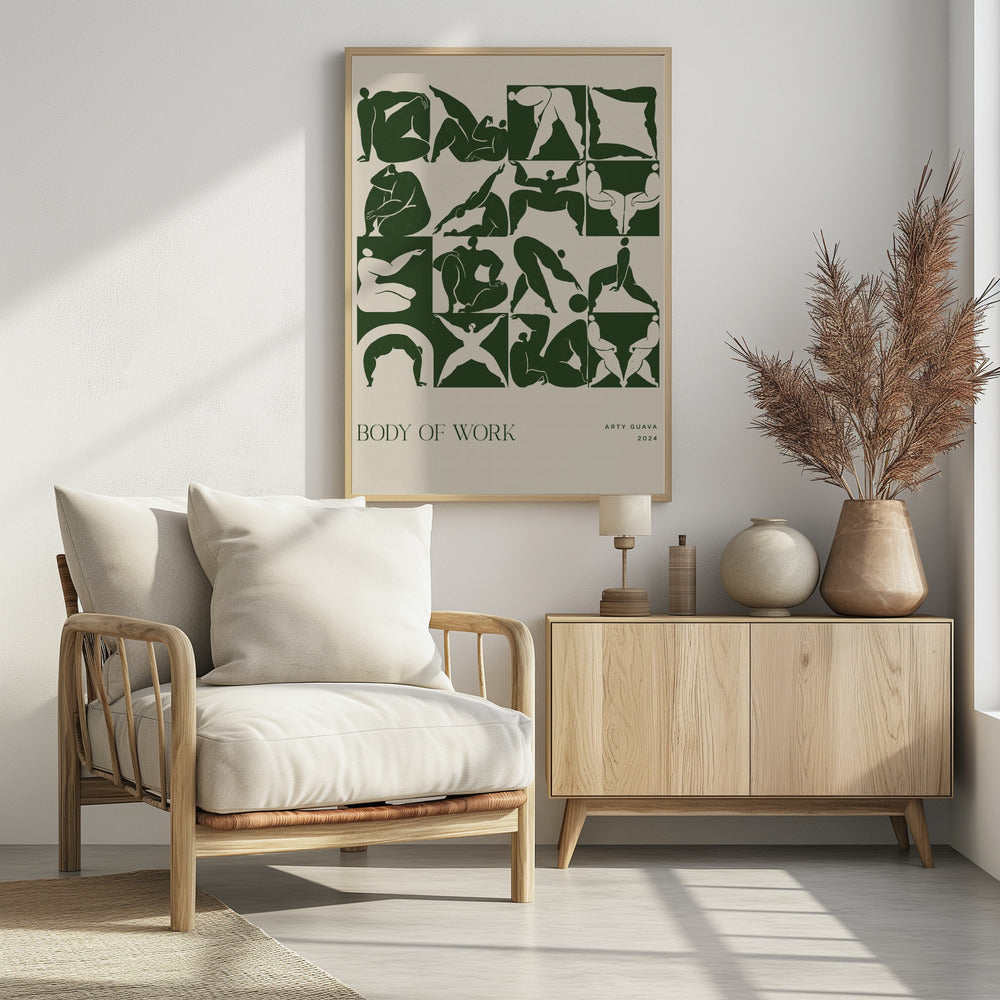 Plakat - Body of Work (forest) - Admen.dk