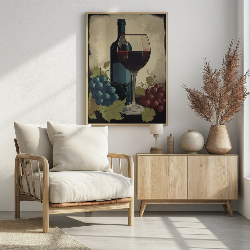 Plakat - Red Red Wine No 4