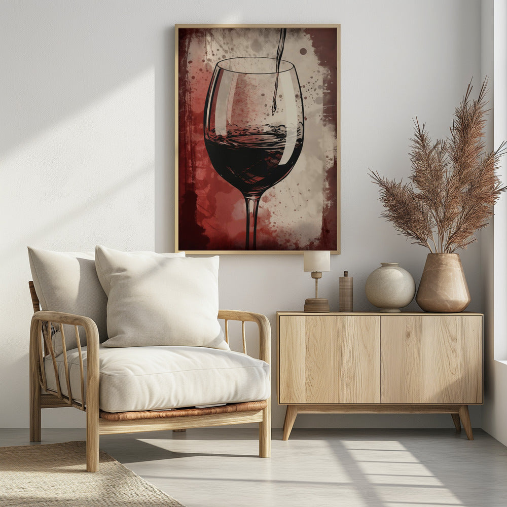 Plakat - Red Red Wine No 5