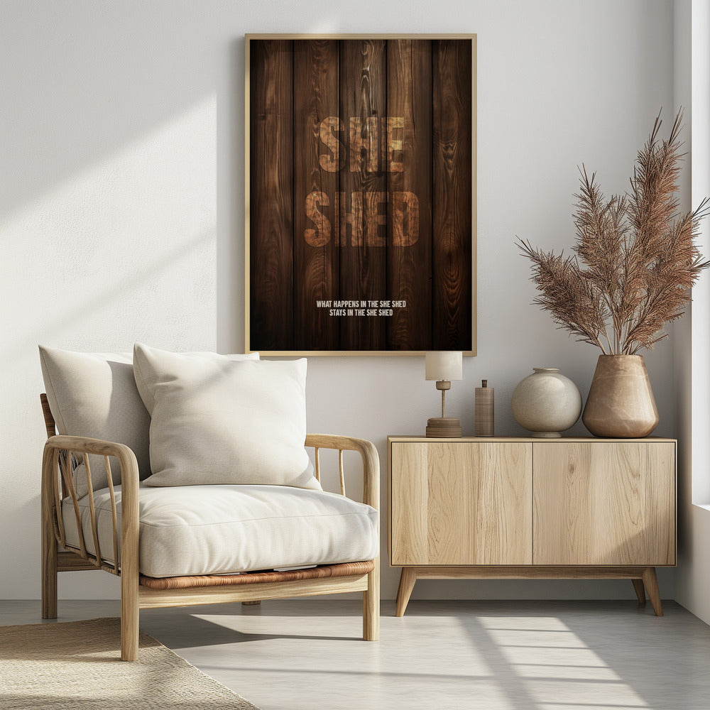 Poster - She Shed