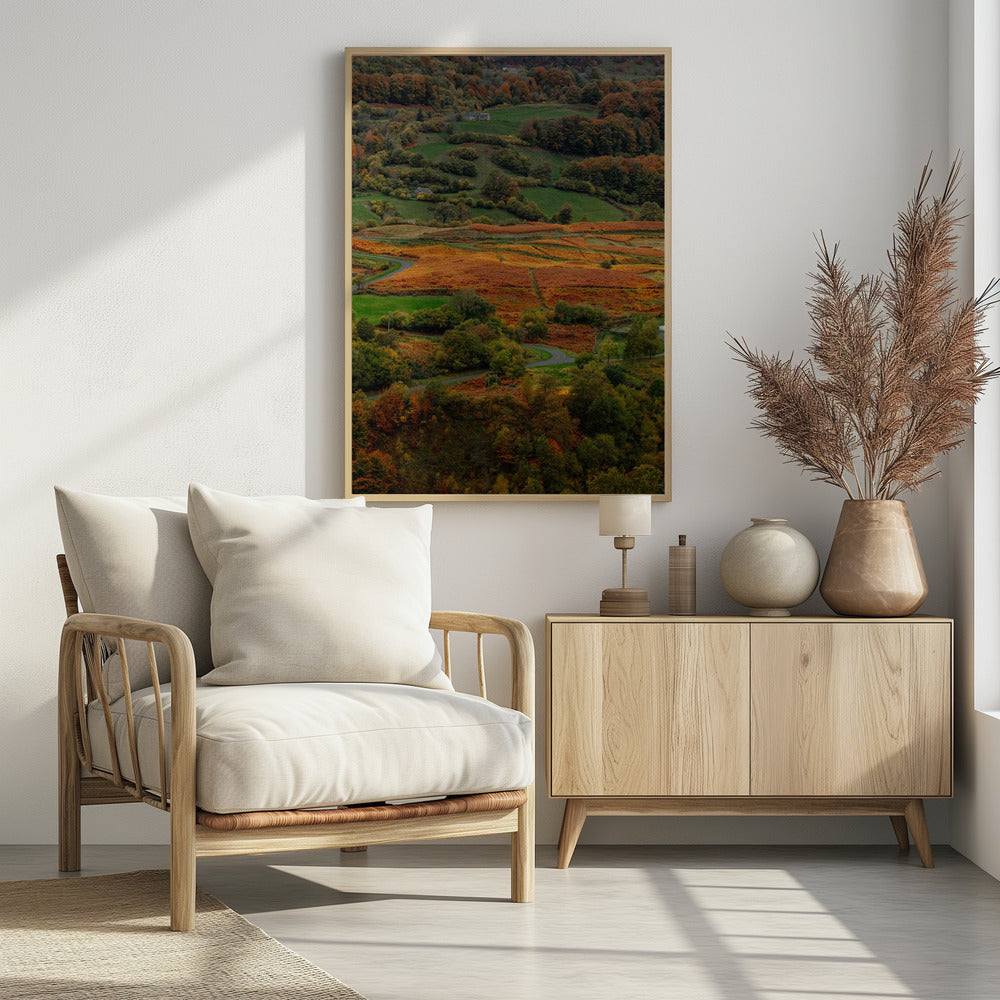 Plakat - Foggy Mountains 03 - Admen.dk