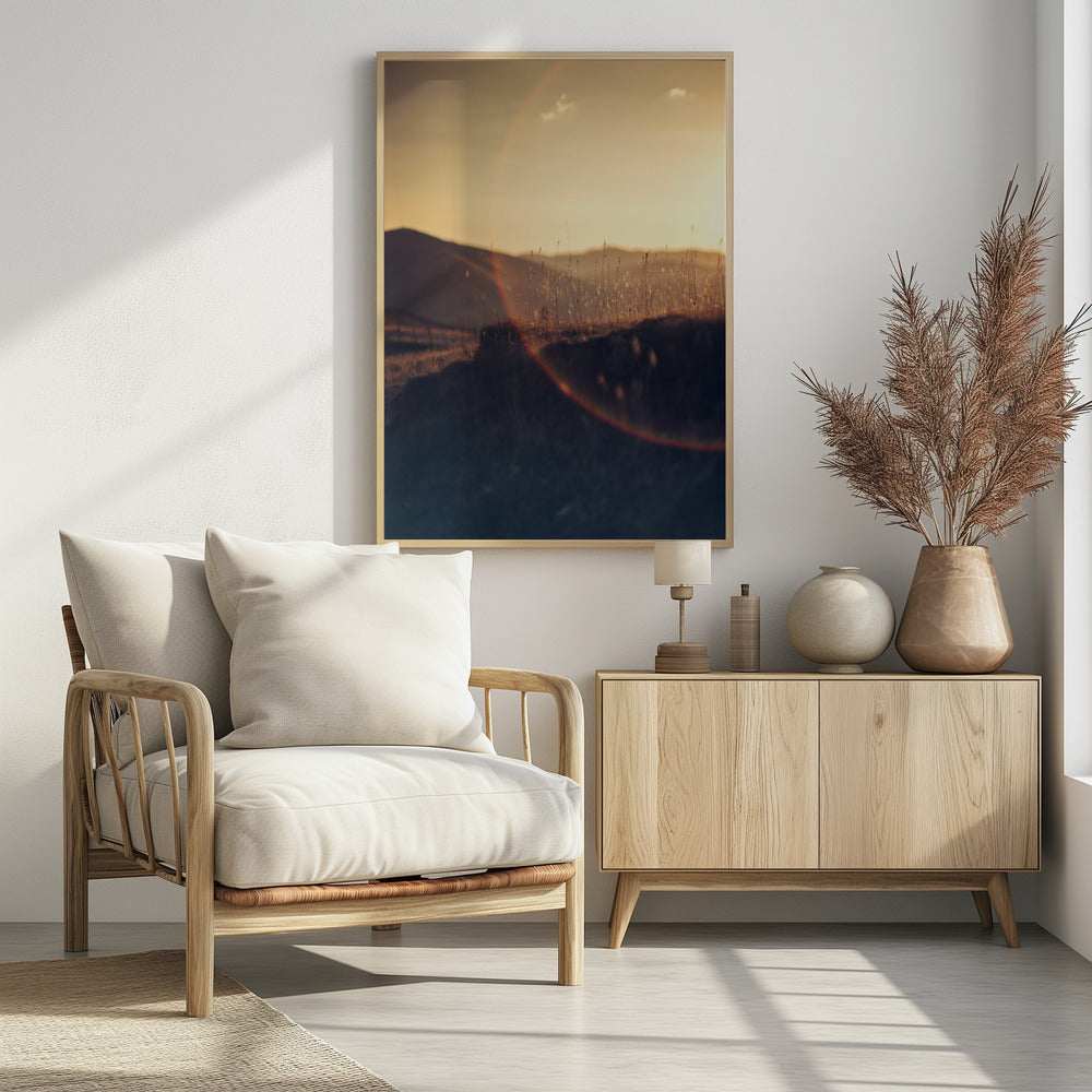 Plakat - Morning Grass Filelds 11 - Admen.dk