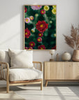 Plakat - Red Flowers 28 - Admen.dk