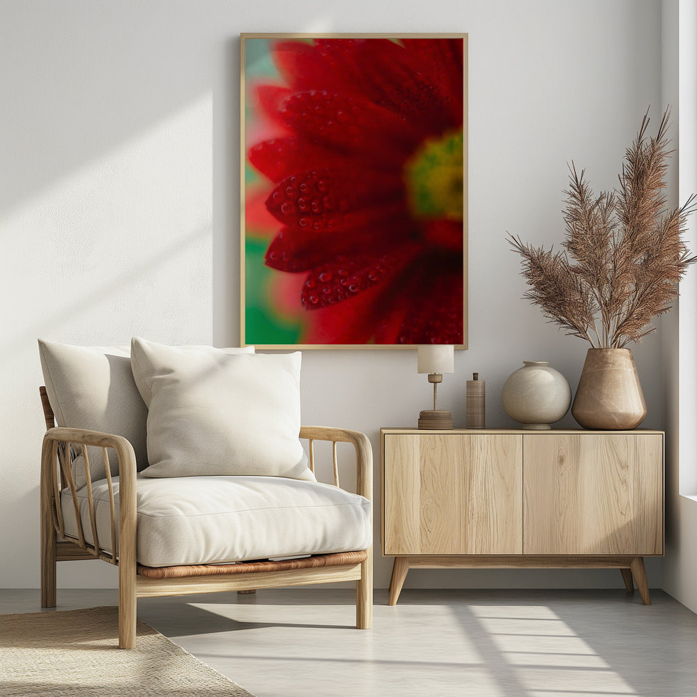 Plakat - Red Flowers 33 - Admen.dk