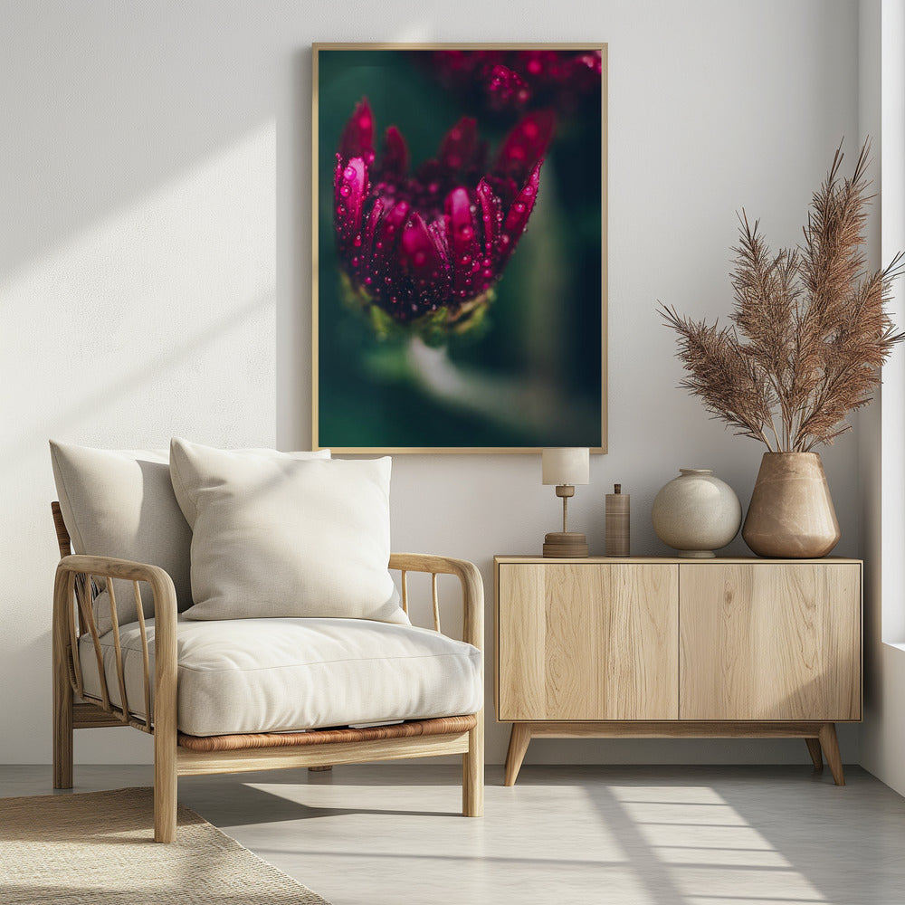 Plakat - Red Flowers 37 - Admen.dk