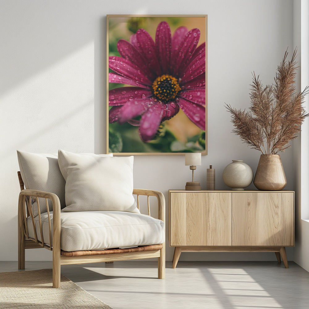 Plakat - Pink Flowers 039 - Admen.dk