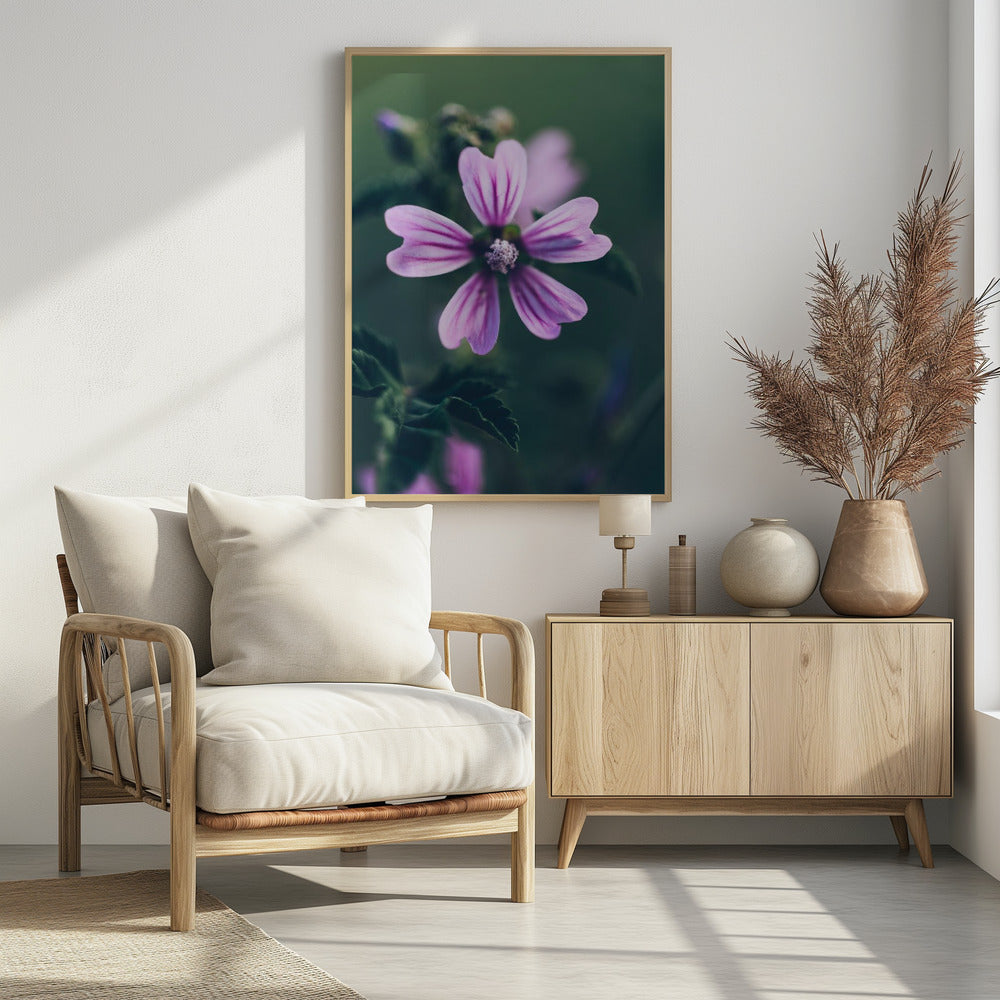 Plakat - Purple Flowers 13 - Admen.dk