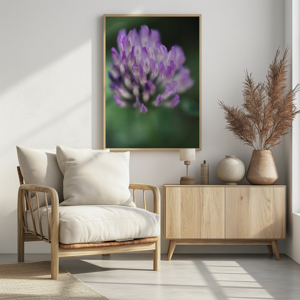 Plakat - Purple Flowers 01 - Admen.dk