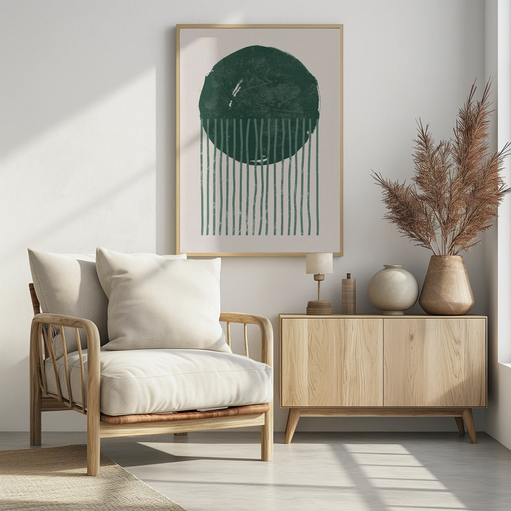 Plakat - Emerald Round Jellyfish
