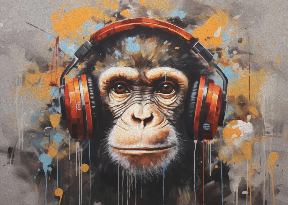 Plakat - DJ Monkey