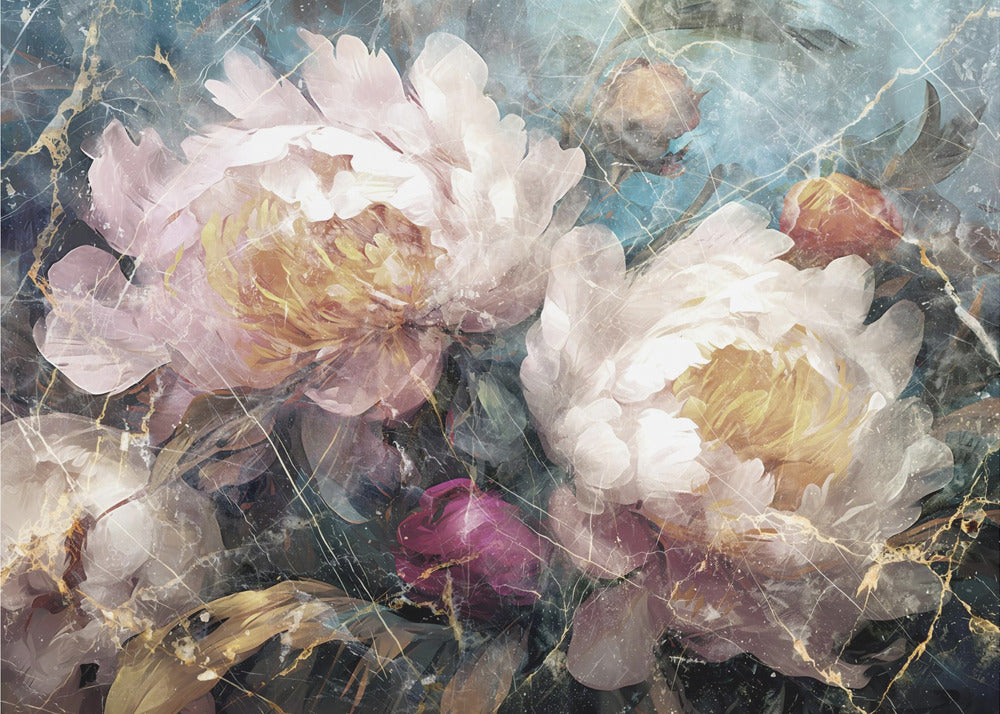 Poster - Flower Floral Art Illustration Wallart 015