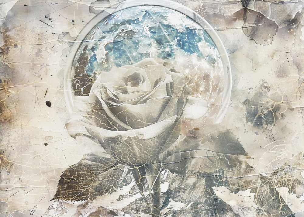 Plakat - Flower Floral Art Illustration Wallart 036