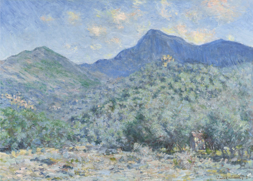 Plakat - Claude Monet&#39;s Valle Buona, Near Bordighera (1884) - Admen.dk