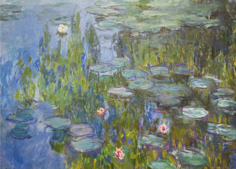 Plakat - Claude Monet&#39;s Water Lilies (1915) - Admen.dk