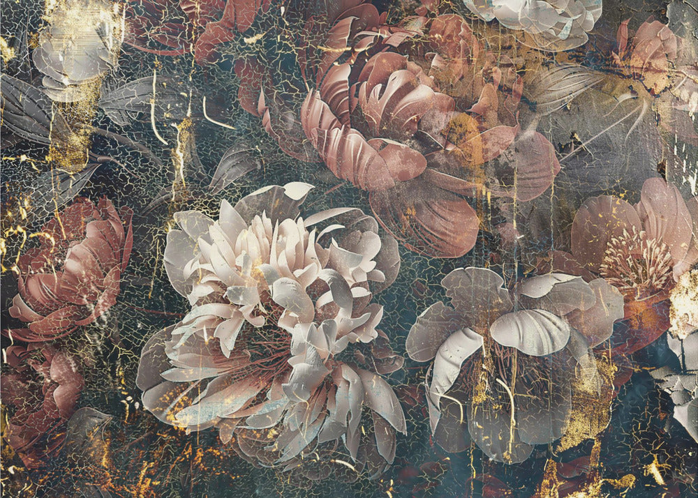 Plakat - Flower Floral Art Illustration Wallart 068
