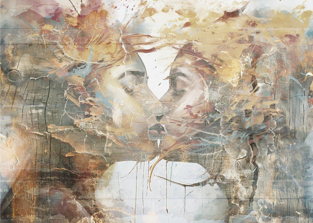 Plakat - Woman Portrait Abstract Art Illustration Wallart 38