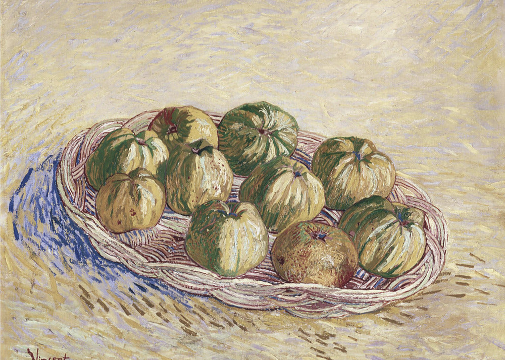 Plakat - Still Life, Basket of Apples (1887) - Admen.dk