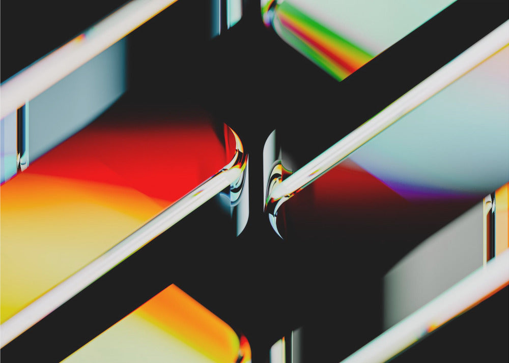 Plakat - Abstract Glass - Admen.dk