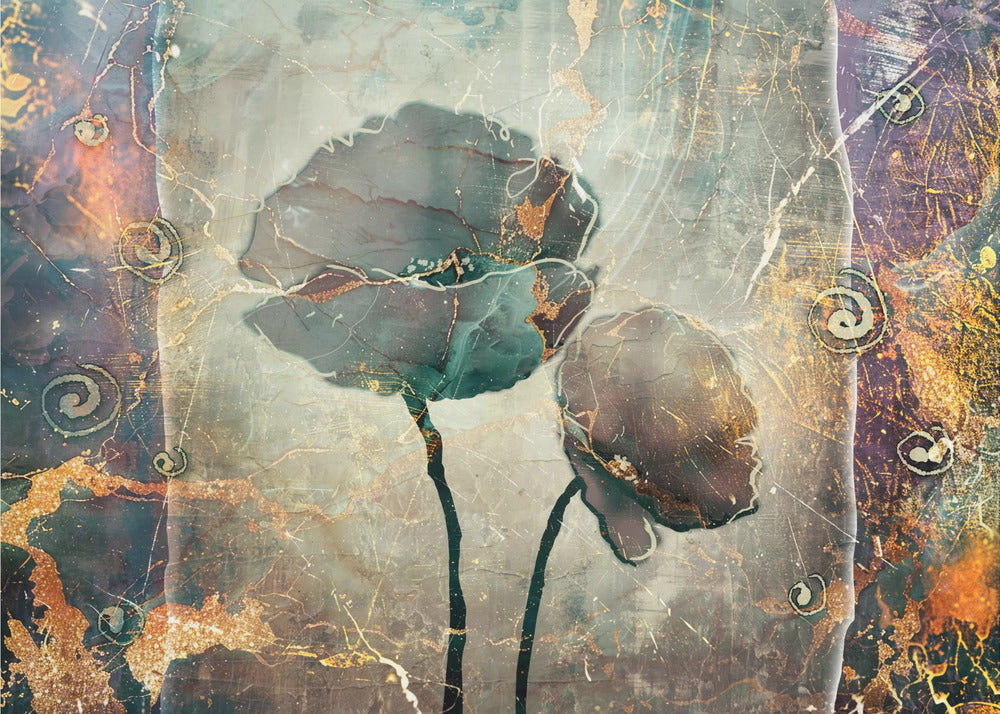 Poster - Flower Floral Art Vintage Style 9