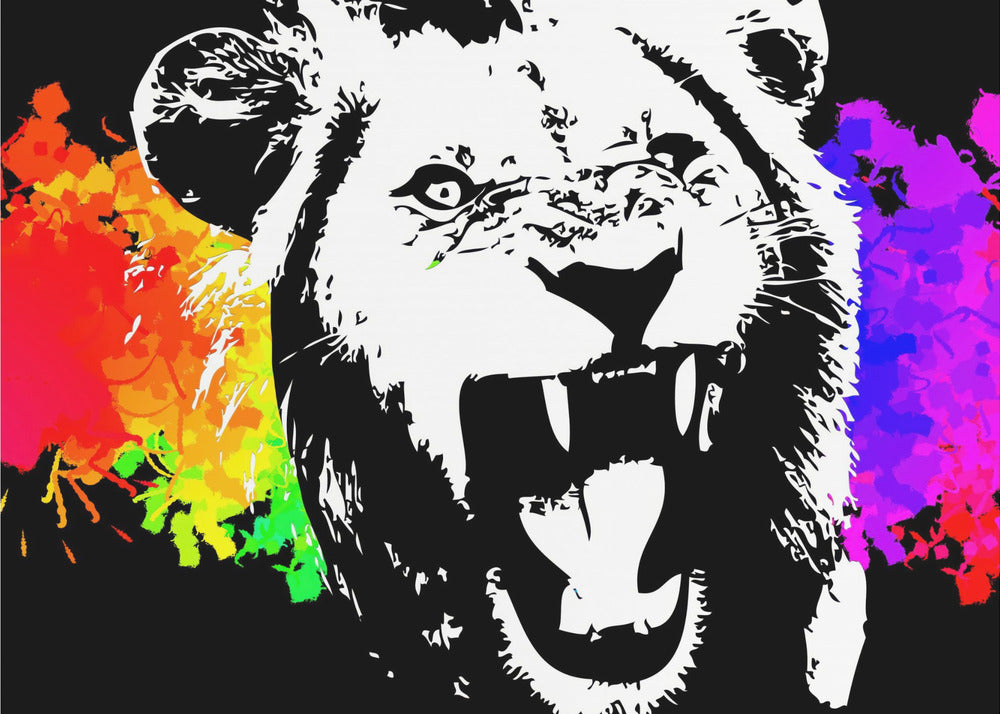 Plakat - Lion 90s 18
