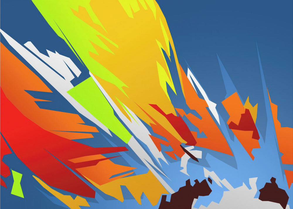 Plakat - Abstract 90s 61