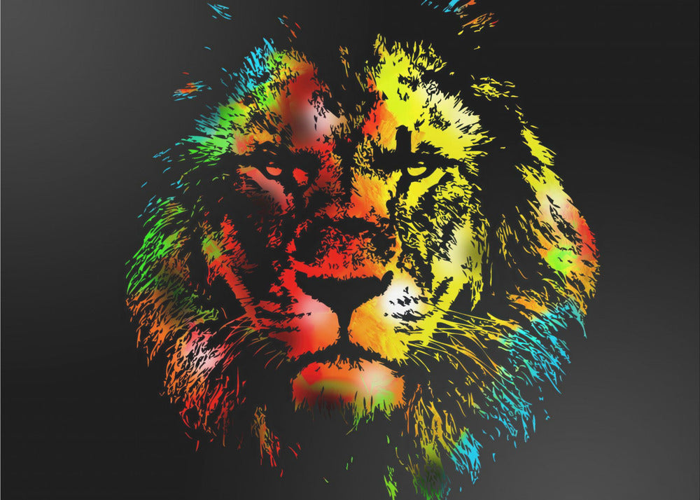 Poster - Lion Illustration 16