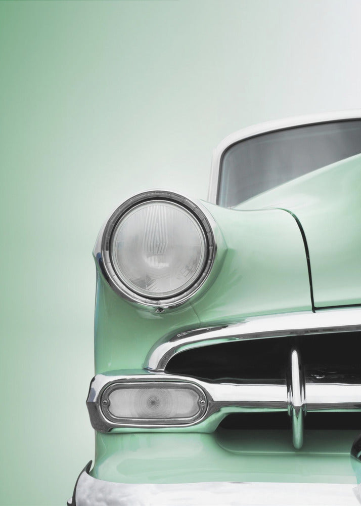 Plakat - US classic car 1954 Bel Air Powerglide - Admen.dk
