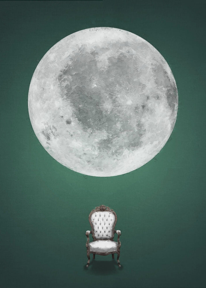 Poster - Just sit down and watch the Moon