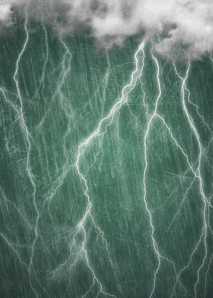 Plakat - The Emerald Thunderstorm No2