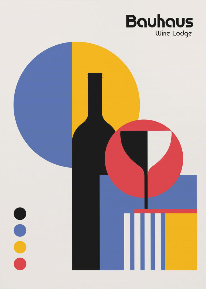 Poster - Bauhaus Wine Lodge