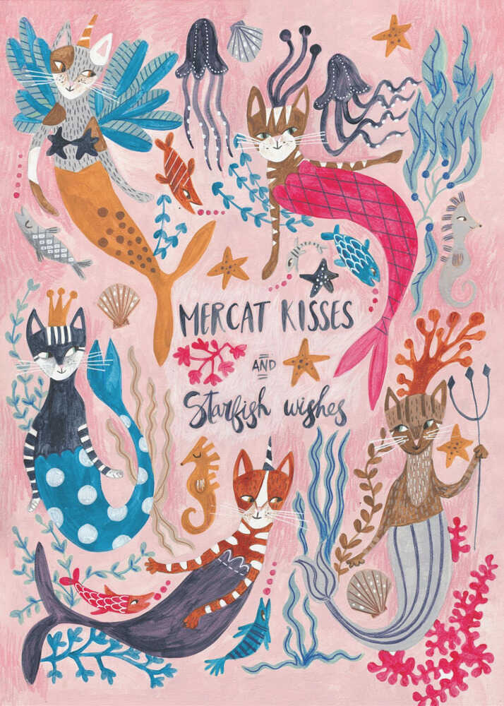 Plakat - Mercats &amp;amp; Caticorns