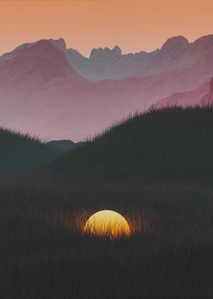 Plakat - Surreal Landscape - Admen.dk