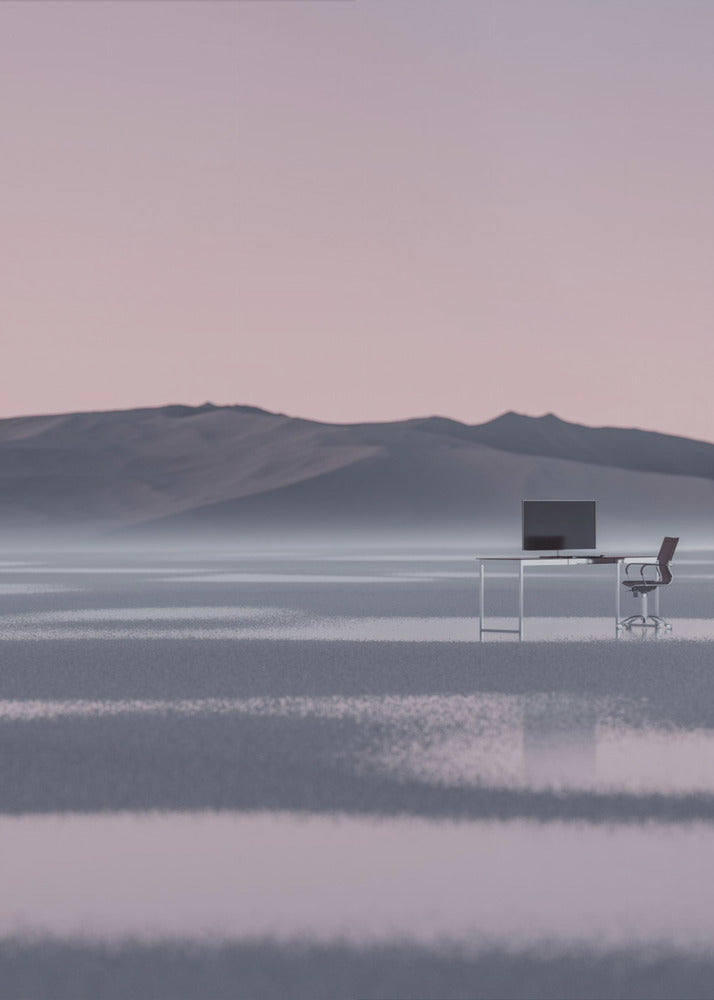 Plakat - Surreal Office - Admen.dk