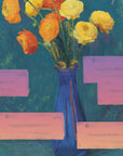 Plakat - Abstract Flowers