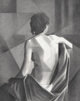 Poster - Study After Eugène Durieu's Seated Female Nude - 20-08-21