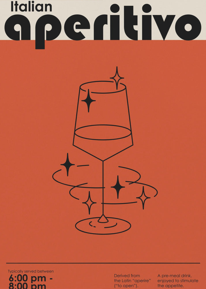 Poster - Italian Aperitivo